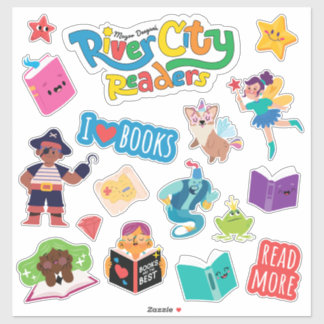 River City Readers Sticker Sheet XL