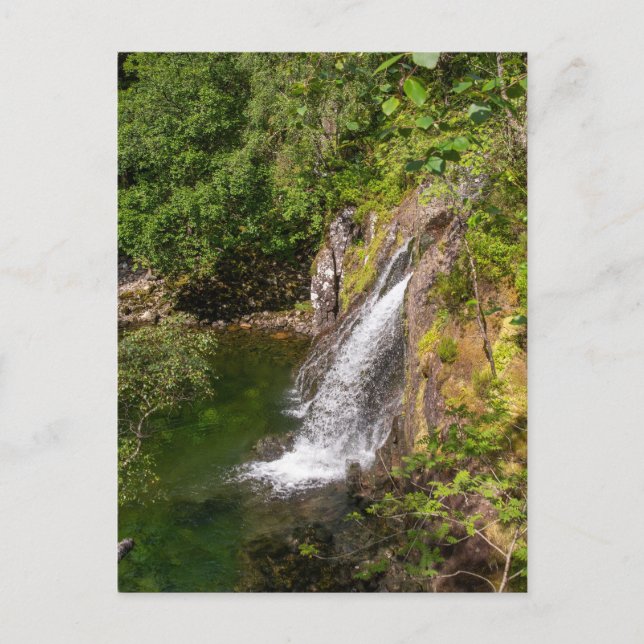River Coe Waterfall Postcard (Front)