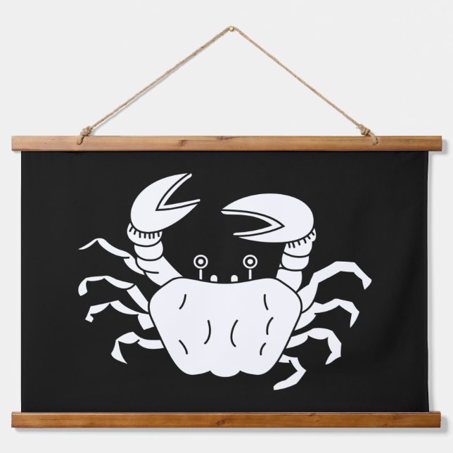River Crab Hanging Tapestry (Front)