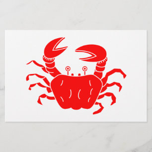 River Crab Stationery