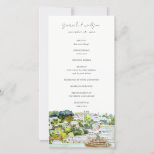 River Cruise Country Programme de mariage paysager