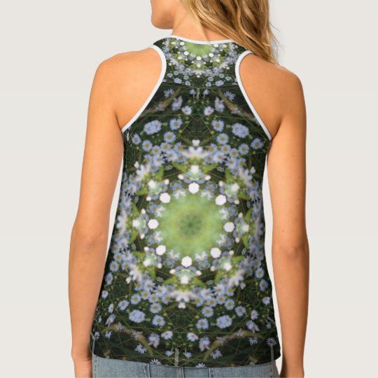 River Daisies by Moonlight Tank Top