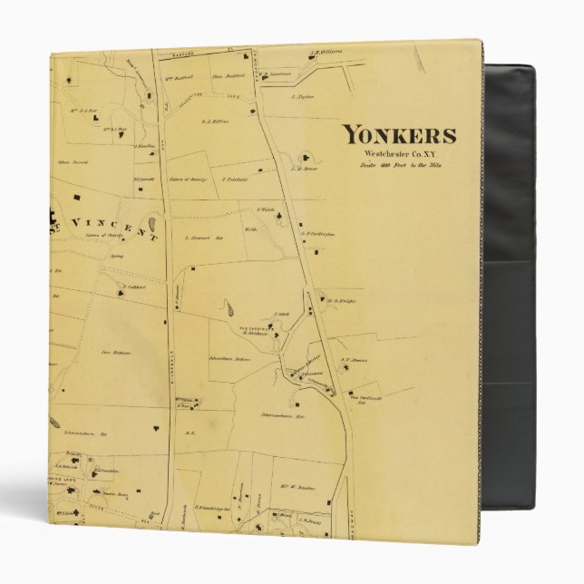 River Dale and Mt St Vincent Atlas Map Binder (Front/Inside)