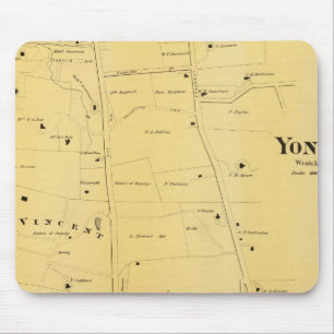 River Dale and Mt St Vincent Atlas Map Mouse Pad