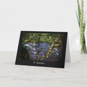 River Dart at Spitchwick - In Sympathy Card