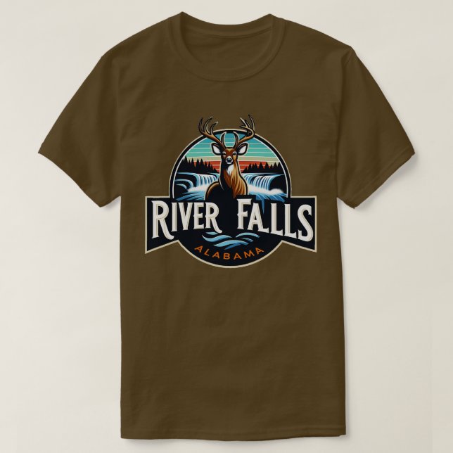 River Falls Alabama TShirt 8 (Design Front)