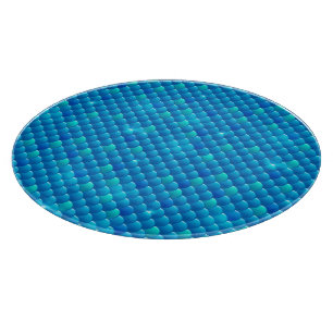 river fish scales cutting board