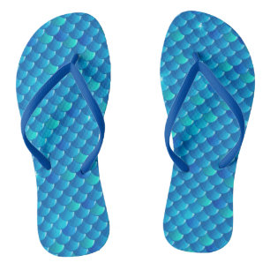 river fish scales flip flops