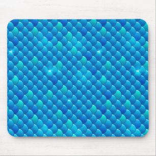 river fish scales mouse pad