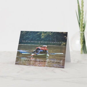 RIVER FLOAT Greeting Card