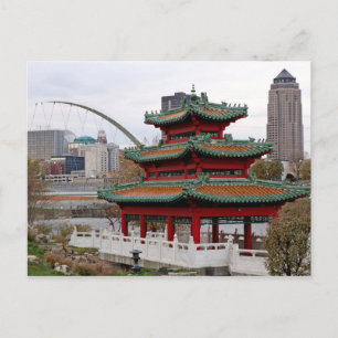 River Garden - Des Moines, Iowa # 2 Postcard