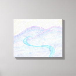 River Ghost Canvas Print