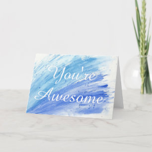 River Greeting WaterColor card