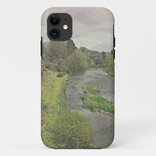 River Hafren in Newtown, Powys iPhone 11 Case