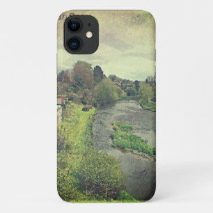 River Hafren in Newtown, Powys iPhone 11 Case