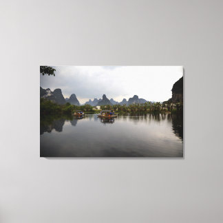 River in heaven canvas print