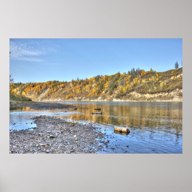 River in the Fall Poster (Front)