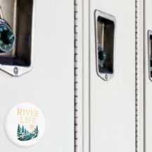 River Is Life Magnet – Nature Inspired Décor