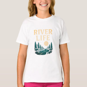 River Is Life Women’s T-Shirt – Nature Inspired 
