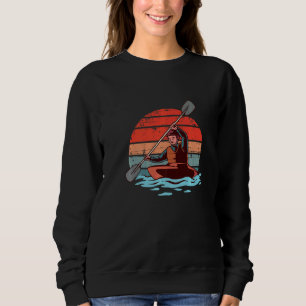 River Kayaking Boating Men Women Kayak 1 Sweatshirt