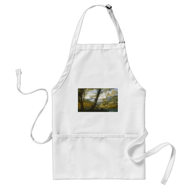 River Landscape By Annibale Carracci Standard Apron (Front)