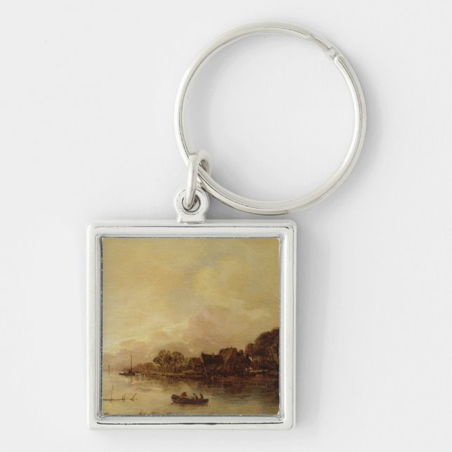 River landscape keychain (Front)