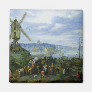 River Landscape Magnet