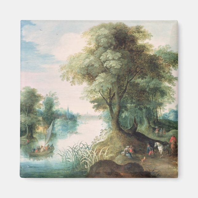 River Landscape Magnet (Front)
