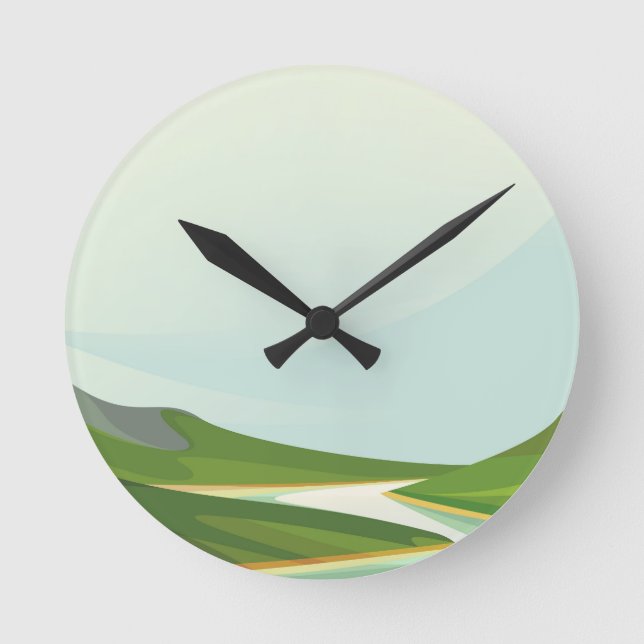 River landscapes round clock (Front)