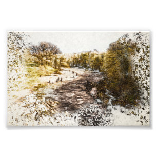 River Lune from Devil's Bridge, Kirkby Lonsdale Photo Print