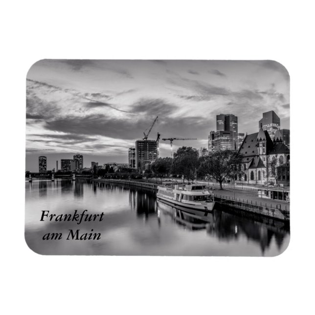 River Main in Frankfurt Magnet (Horizontal)