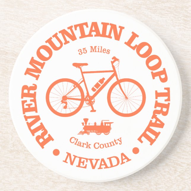 River Mountain Loop Trail (cycling) Coaster (Front)