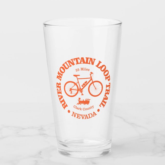 River Mountain Loop Trail (cycling) Glass (Front)