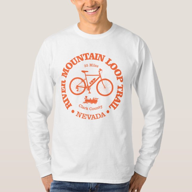 River Mountain Loop Trail (cycling) T-Shirt (Front)