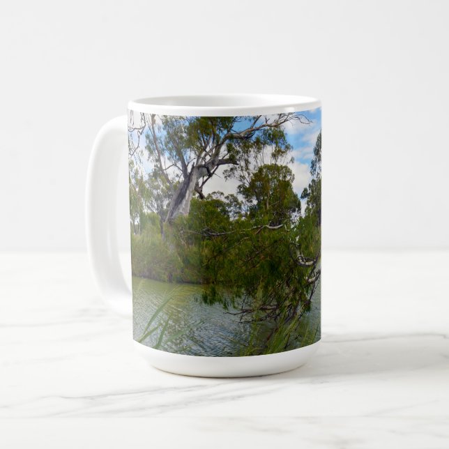 River Murray Australia, Tree Branches, Coffee Mug (Front Left)