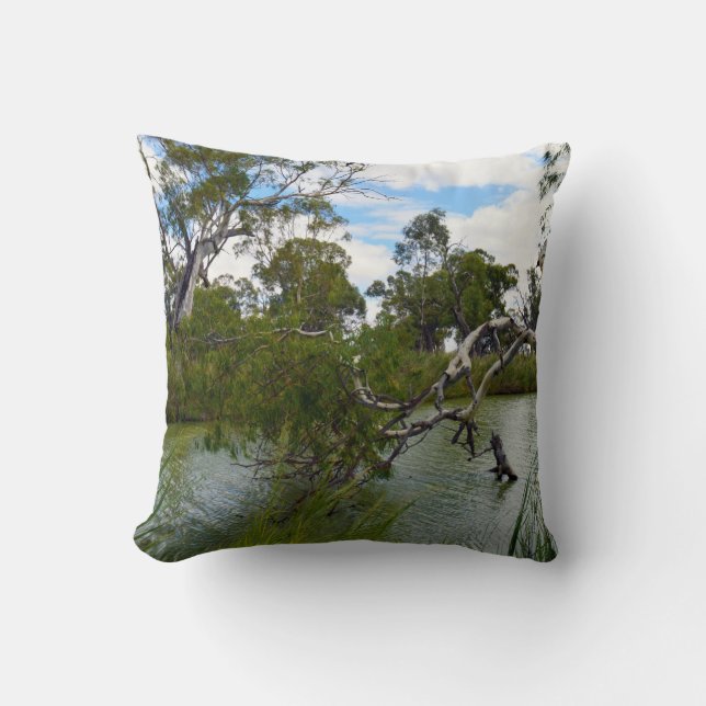 River Murray Australia, Tree Branches, Cushion (Front)