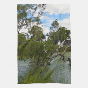 River Murray Australia, Tree Branches, Dish Towel