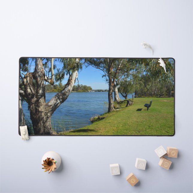 River Murray Berri Australie du Sud, Mat de bureau (Tableau pour enfants)