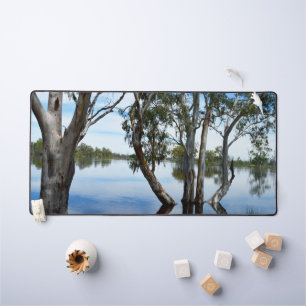 River Murray Gum Trees, Desk Mat