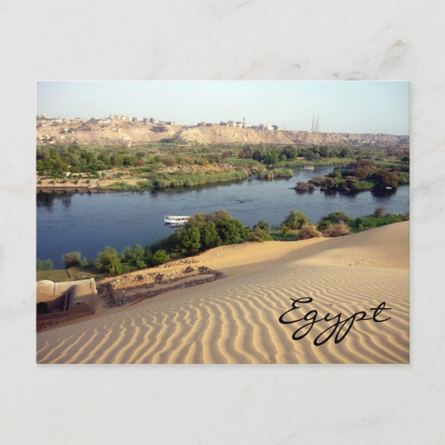 river nile dunes postcard (Front)