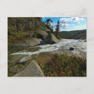 River Off A Cliff Postcard