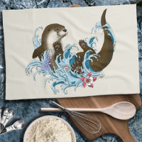 River Otter Water Cute