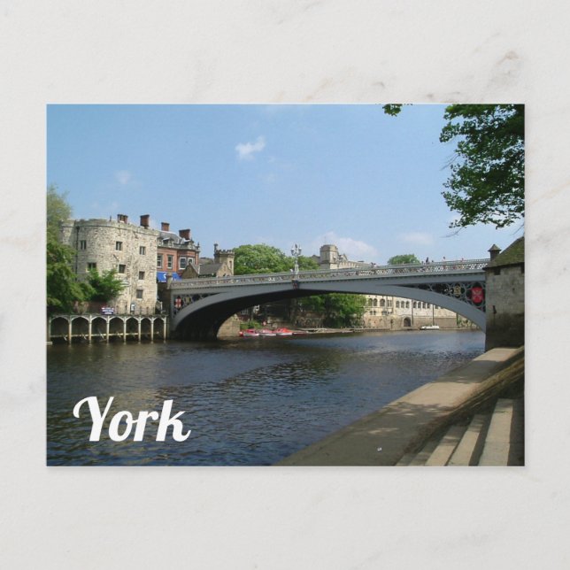 River Ouse, York Postcard (Front)