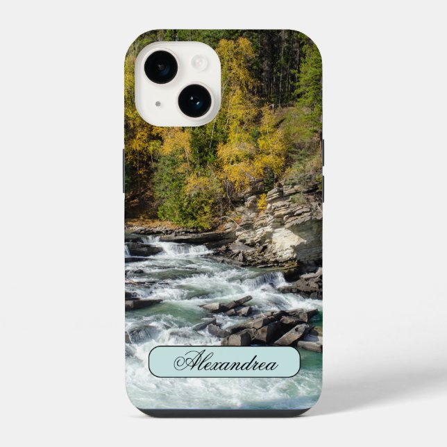 River Photography, Fraser River iPhone Case (Back)
