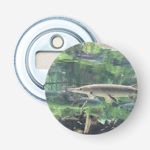 River Pike Fish Clear Water Photo Bottle Opener
