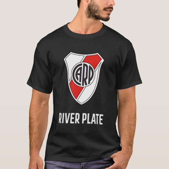River Plate Argentina River Shield Print T-Shirt (Front)