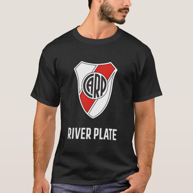 River Plate Argentina River Shield Print T-Shirt (Front)