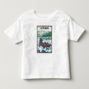 River RaftingUtah Toddler T-shirt