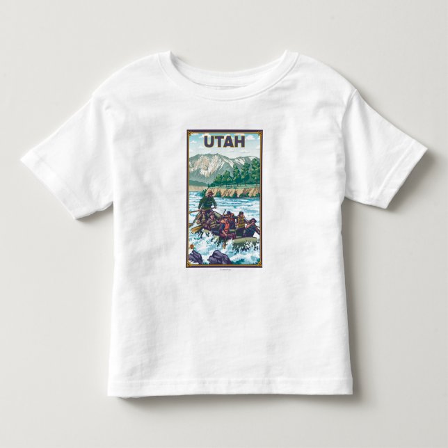 River RaftingUtah Toddler T-shirt (Front)
