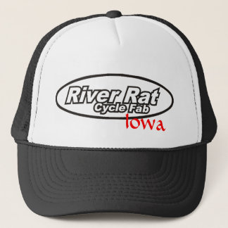 River Rat Cycle Fab Iowa Trucker Hat